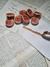 Washi tape de folha rasgada e queimada vintage