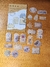 Bronzing Sticker Etiqueta de Flores 40un.