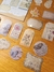Bronzing Sticker Etiqueta de Flores 40un. na internet