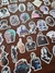 Adesivos Plastificados Wandinha e Família Addams 50un.