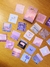 Box de Adesivos Temática Rosa e Roxa Céu e Frases 46un.