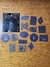 Mini Adesivos Foil Casa de Hogwarts Corvinal 45un.
