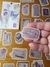 Adesivos de cartas e flores papel de washi 30un. - loja online