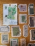 Adesivos de cartas e flores papel de washi 30un.