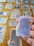 Adesivos de cartas e flores papel de washi 30un. - comprar online