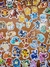 Adesivos Plastificado Pokémon e Pikachu 100un.