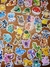 Adesivos Plastificado Pokémon e Pikachu 100un.