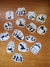 Imagem do Box de Adesivos Pandas 45un.