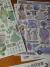5 Folhas de adesivos Cores e Moda para scrapbook - comprar online