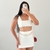 Conjunto Tweed Daniela Vermelho e Branco Natal Reveillon Ano novo - loja online