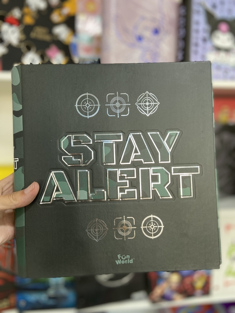 carpeta N3 con anillos STAY ALERT CENTRAL COMAND - comprar online