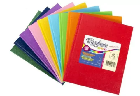 Cuaderno Triunfante Tamaño rivadavia Araña x48 hjs Rayado T/Dura 16*21