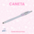Caneta Plástica Branca