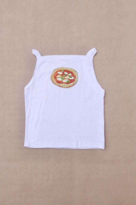 Musculosa Muzza Blanco