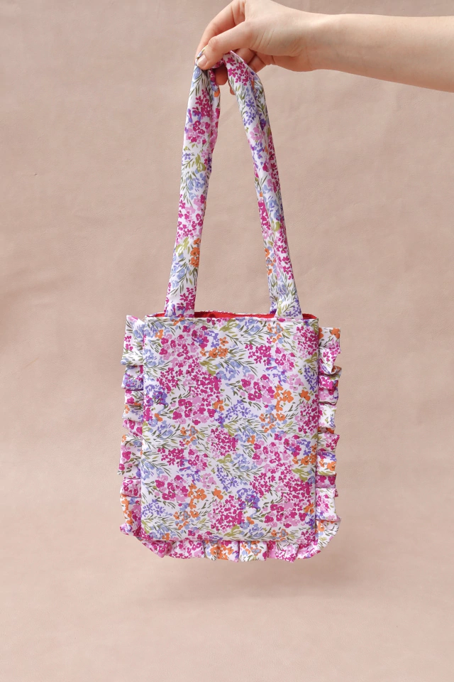 Cartera Flores Blanco Mini thumbnail 2