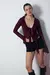 Blusa Agus Bordo - comprar online