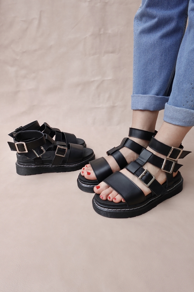 Sandalias Vilma Negro thumbnail 2