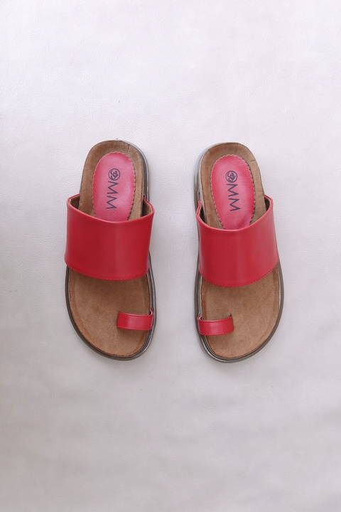 Sandalias Selva Rojo