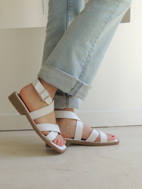 Sandalias Cretona Blanco