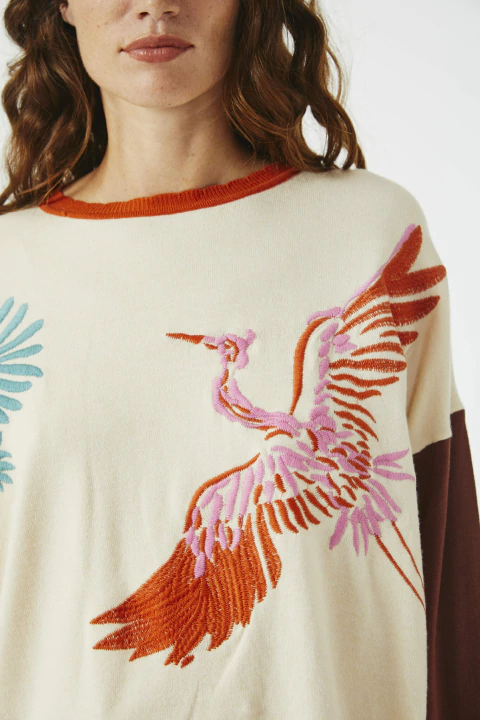 Sweater Asvang Beige - comprar online