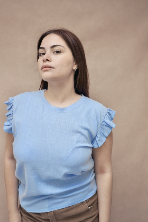 Blusa Anahi Celeste