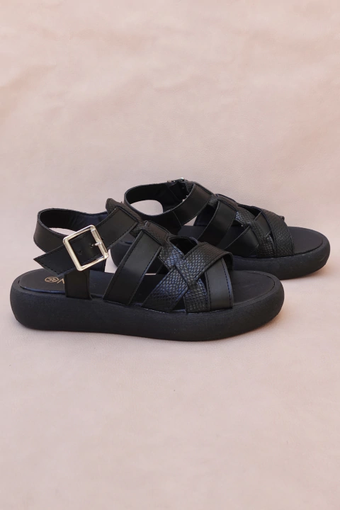 Sandalias Magnolia Negro