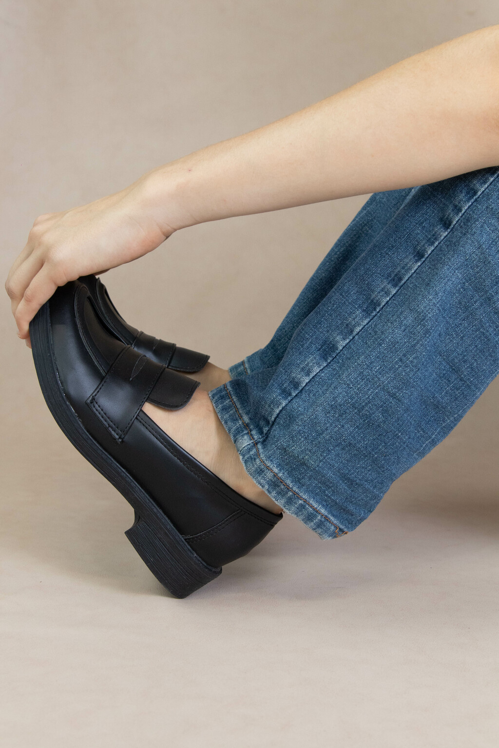 Mocasines Carey Negro thumbnail 3