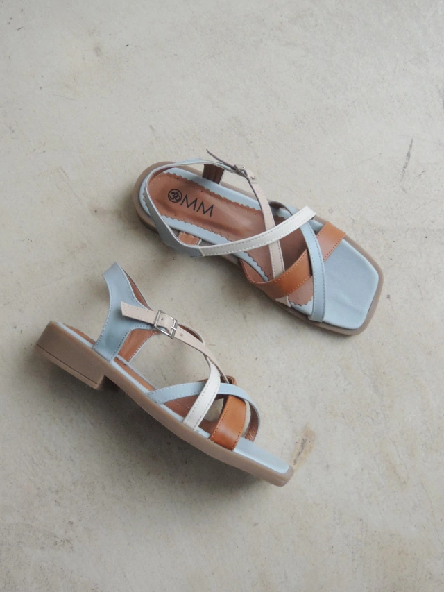 Sandalias Azalea Celeste thumbnail 2