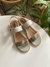 Sandalias Brillante Celeste