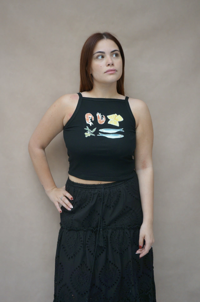 Musculosa Mediterraneo Negro thumbnail 2
