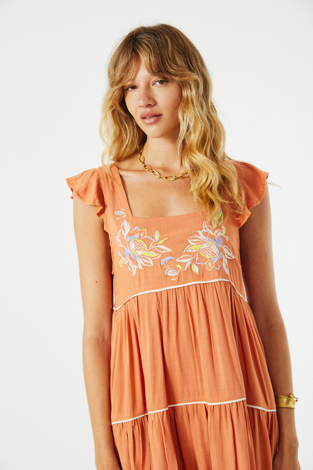 Vestido Palmera Coral thumbnail 2