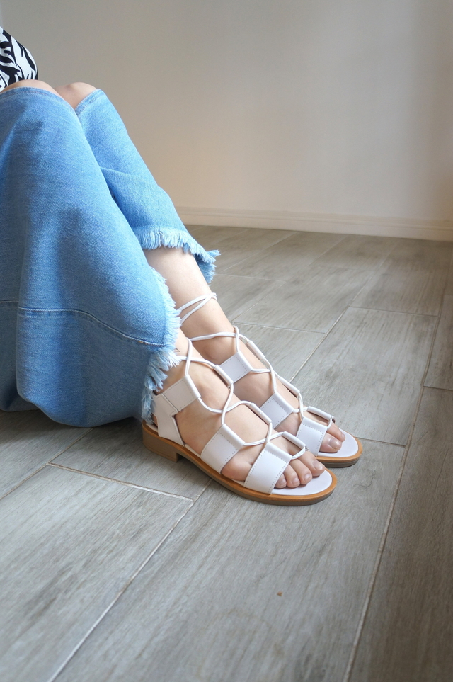 Sandalias Lavanda Blanco thumbnail 2