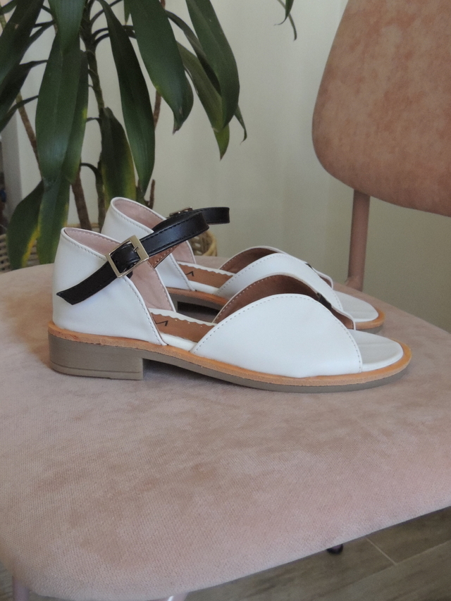 Sandalias Selena Blanco thumbnail 2