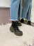 Botas Dove Negro y Verde