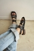 Sandalias Cleo Negro - comprar online