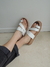 Sandalias Linda Blanco.