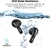 Fone De Ouvidos Bluetooth Sem Fio Tozo T21 Cor Preto - comprar online