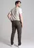 Calça Masculina Sarja Skinny Sawary Verde na internet