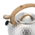 Chaleira Em Aço Inox Indução Premium Cabo Silicone Com Aviso Sonoro 3 Litros - comprar online