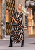 Vestido básico estampado - loja online