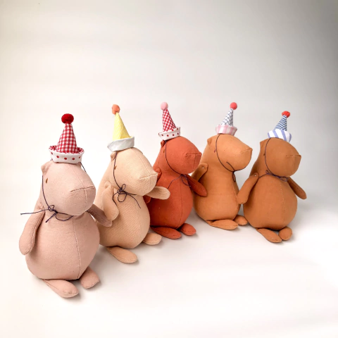 Carpinchos con bonete