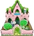 Quebra Cabeça 3D Castelo da Princesa na internet