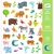 160 Adesivos - Animais