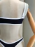 IPANEMA PRETO COM BRANCO ACETINADO - Lilo beachwear