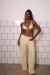 CORTININHA BORDADO SOLAR AMARELO MANTEIGA COM DOURADO | encomenda - Lilo beachwear