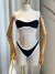 IPANEMA PRETO COM BRANCO ACETINADO