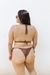 CORTININHA MARROM COM CORRENTE DOURADA - comprar online