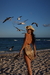 VESTIDO FANTASY DOURADO - Lilo beachwear