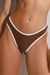 CORTININHA MARROM COM NUDE - comprar online