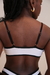 IPANEMA BRANCO COM PRETO ATOALHADO - Lilo beachwear